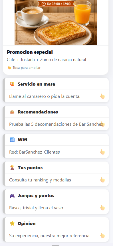 Pantalla real móvil de Domotixa